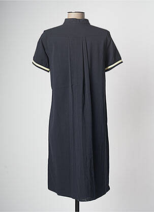 Robe mi-longue bleu DEVERNOIS femme