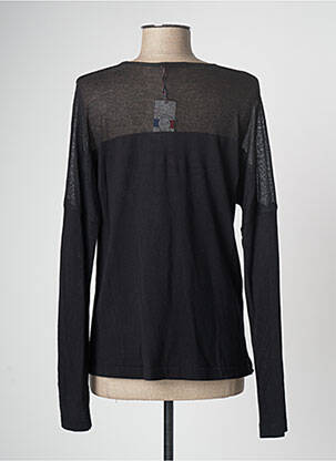 Pull noir DEVERNOIS femme