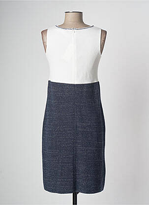 Robe mi-longue bleu DEVERNOIS femme