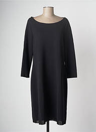 Robe pull noir DEVERNOIS femme