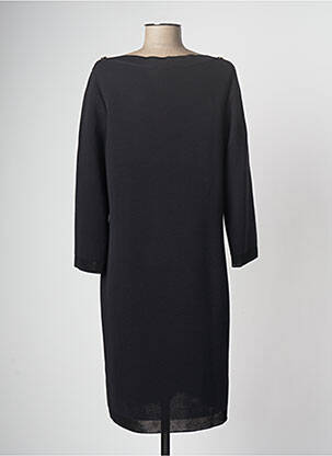 Robe pull noir DEVERNOIS femme