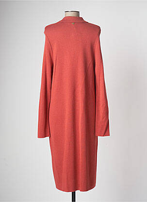 Robe pull rouge DEVERNOIS femme