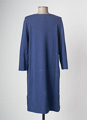 Robe pull bleu DEVERNOIS femme