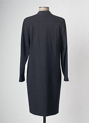 Robe mi-longue bleu DEVERNOIS femme