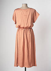 Robe mi-longue rose DEVERNOIS pour femme seconde vue