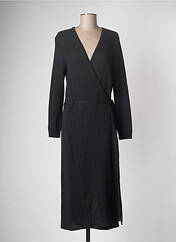 Robe mi-longue noir DEVERNOIS pour femme seconde vue