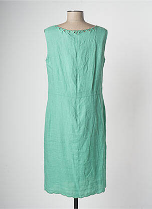 Robe mi-longue bleu DEVERNOIS femme