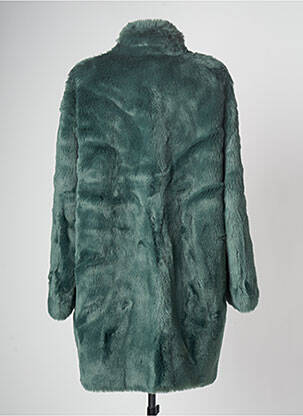 Manteau long vert DEVERNOIS femme