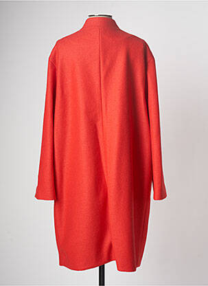 Manteau long rouge DEVERNOIS femme