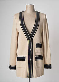 Veste casual beige DEVERNOIS femme