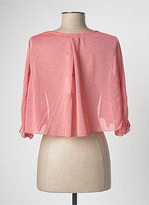 Gilet rose DEVERNOIS femme