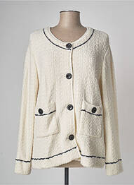 Veste casual beige DEVERNOIS femme