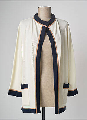 Veste casual beige DEVERNOIS femme