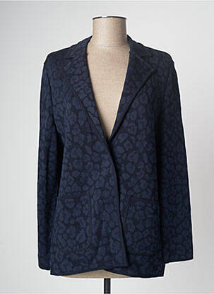Veste casual bleu DEVERNOIS femme