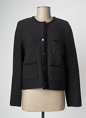 Veste casual noir DEVERNOIS femme