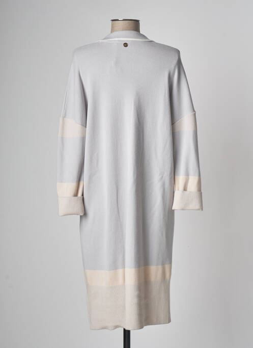 Robe mi-longue gris DEVERNOIS pour femme