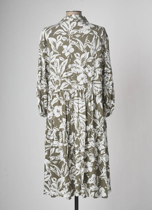 Robe mi-longue vert DEVERNOIS pour femme