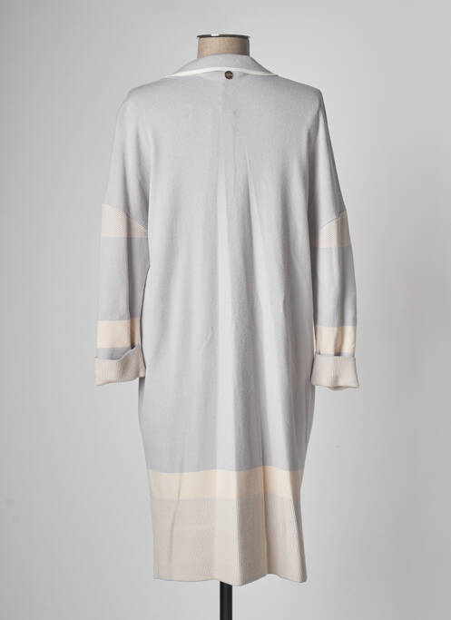 Robe mi-longue gris DEVERNOIS pour femme