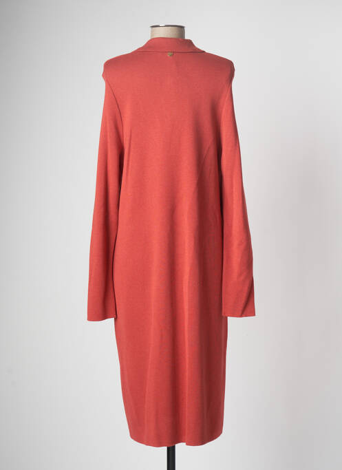 Robe pull rouge DEVERNOIS pour femme
