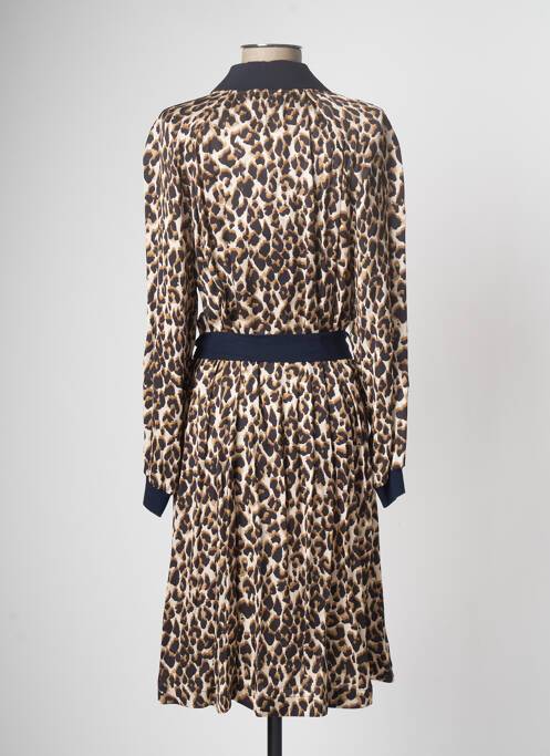 Robe mi-longue beige DEVERNOIS pour femme