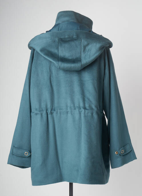Manteau long vert DEVERNOIS pour femme