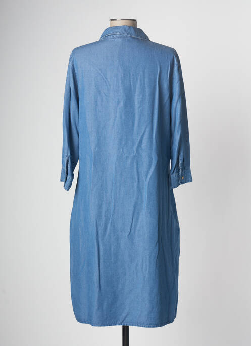 Robe mi-longue bleu DEVERNOIS pour femme