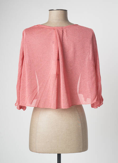 Gilet rose DEVERNOIS pour femme