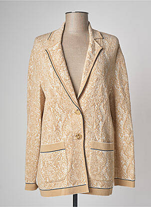 Veste casual beige DEVERNOIS femme