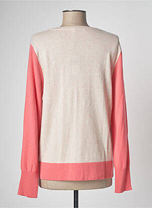 Gilet manches longues beige DEVERNOIS femme