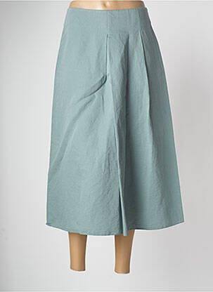 Pantacourt bleu DEVERNOIS femme