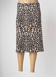 Jupe mi-longue beige DEVERNOIS femme