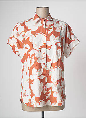 Chemisier orange DEVERNOIS femme