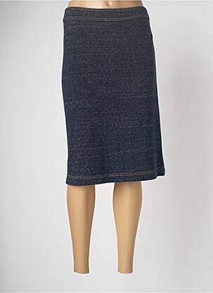 Jupe courte bleu DEVERNOIS femme