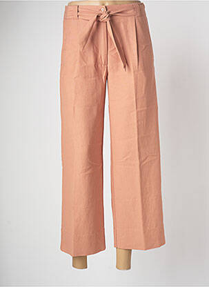 Pantalon droit rose DEVERNOIS femme