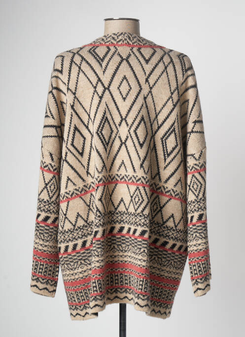 Gilet manches longues noir DEVERNOIS pour femme