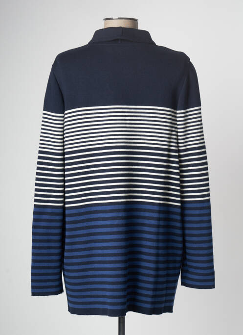 Veste casual bleu DEVERNOIS pour femme