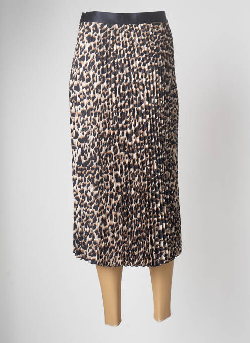 Jupe longue jaune DEVERNOIS pour femme