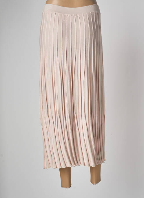 Jupe longue beige DEVERNOIS pour femme