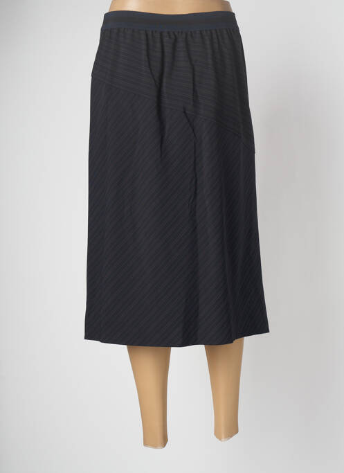 Jupe mi-longue bleu DEVERNOIS pour femme