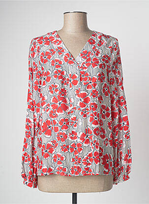 Blouse rouge DEVERNOIS femme