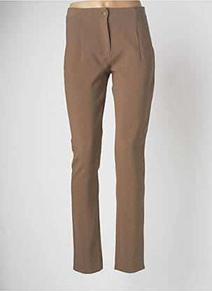 Pantalon slim vert DEVERNOIS femme