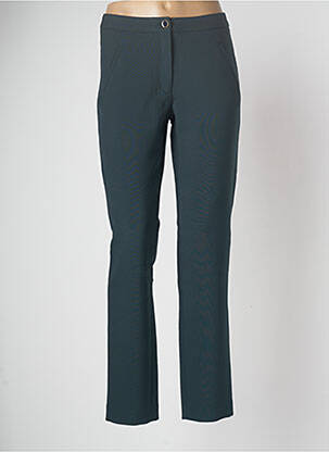 Pantalon droit vert DEVERNOIS femme