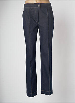 Jeans coupe droite bleu DEVERNOIS femme