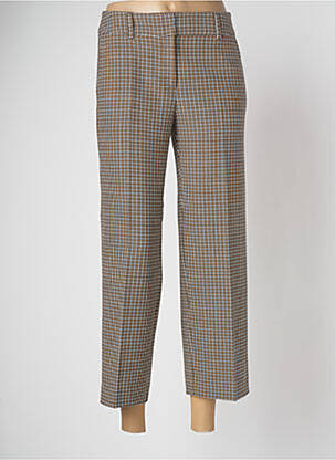 Pantalon droit marron DEVERNOIS femme