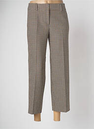 Pantalon droit marron DEVERNOIS femme
