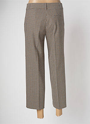 Pantalon droit marron DEVERNOIS femme