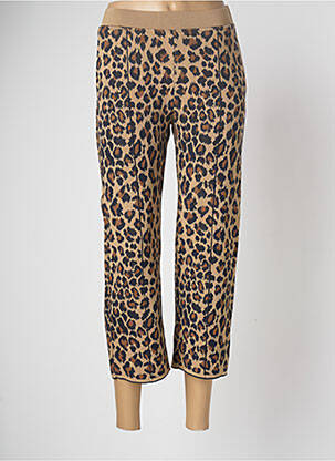 Pantalon large beige DEVERNOIS femme