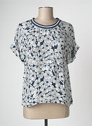 Blouse bleu DEVERNOIS femme