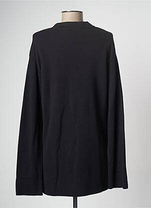 Pull tunique noir DEVERNOIS femme