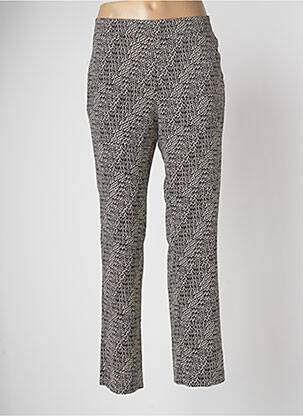 Pantalon droit noir DEVERNOIS femme